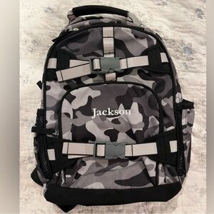 JACKSON Gray and Black Urban Backpack